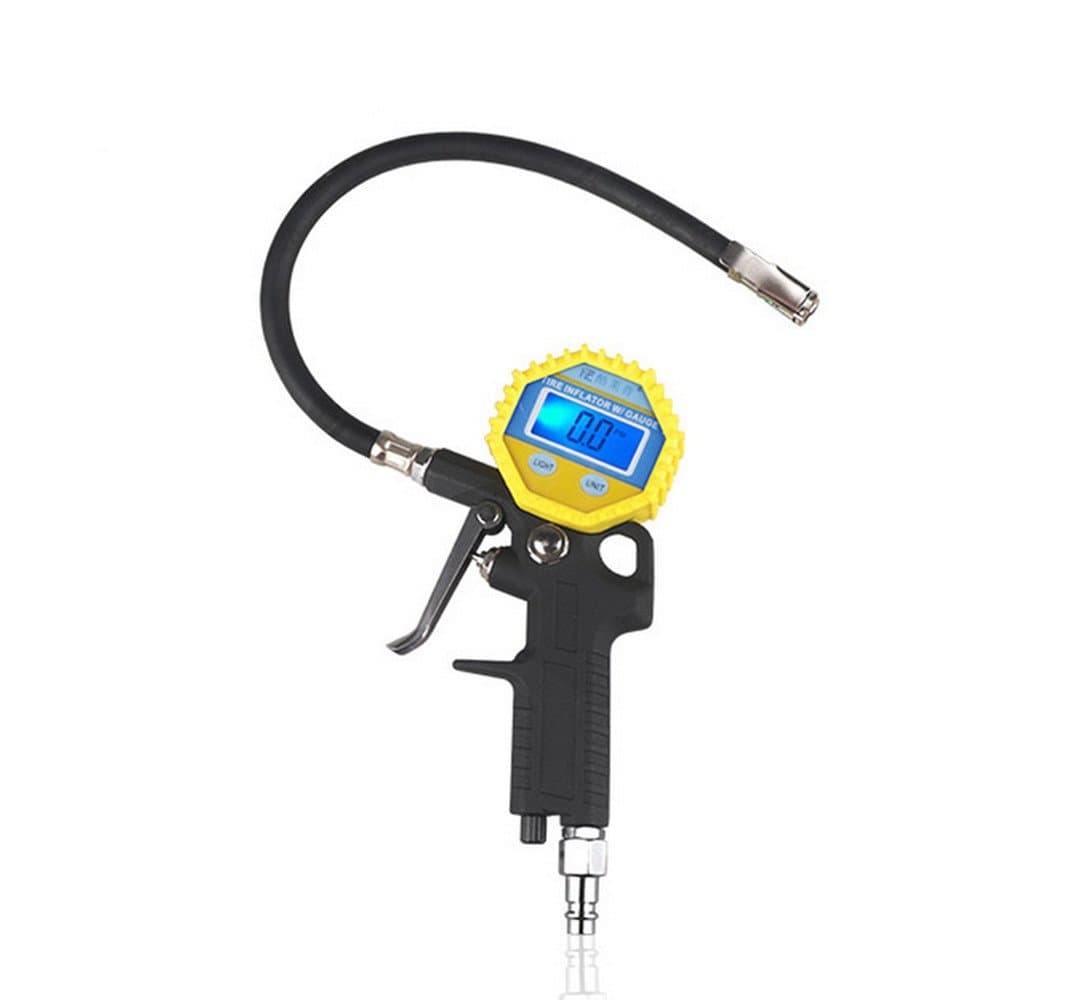 KULAIPU Electric Digital Tire Inflator with Hose and Gauge