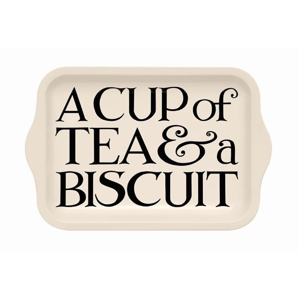 Emma Bridgewater Black Toast Small Tin Tray 240 x 159 x 15mm