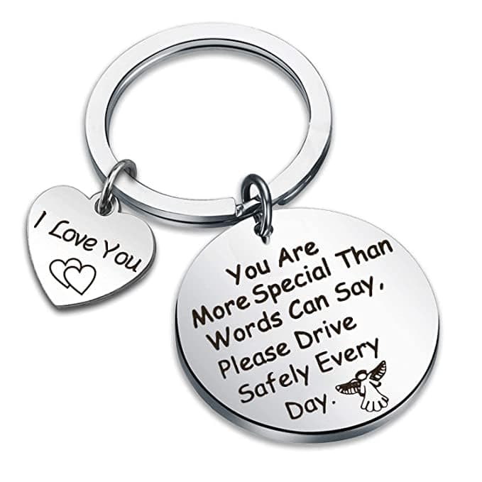 GenericDrive Safe Keychain Gifts For Husband Boyfriend On Father's day Thanksgiving Valentines Day Anniversary Birthday. for Soulmate Lover Him Her Women Men