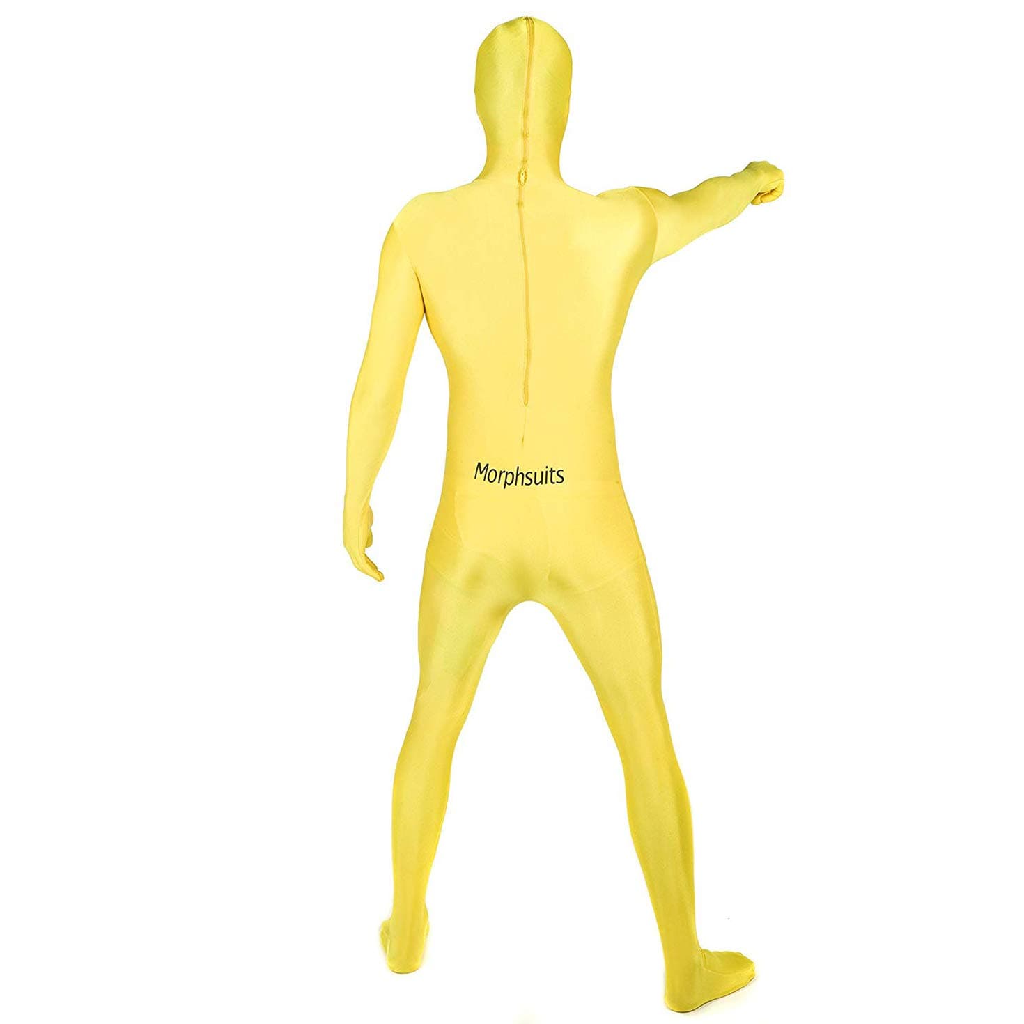 Morphsuits Full Body Costume - Yellow, XXL | Original Bodysuit for Adults & Kids | Super Stretch Suit Great for DIY Party Outfit | Halloween, Cosplay, Fancy Dress | For Men & Women