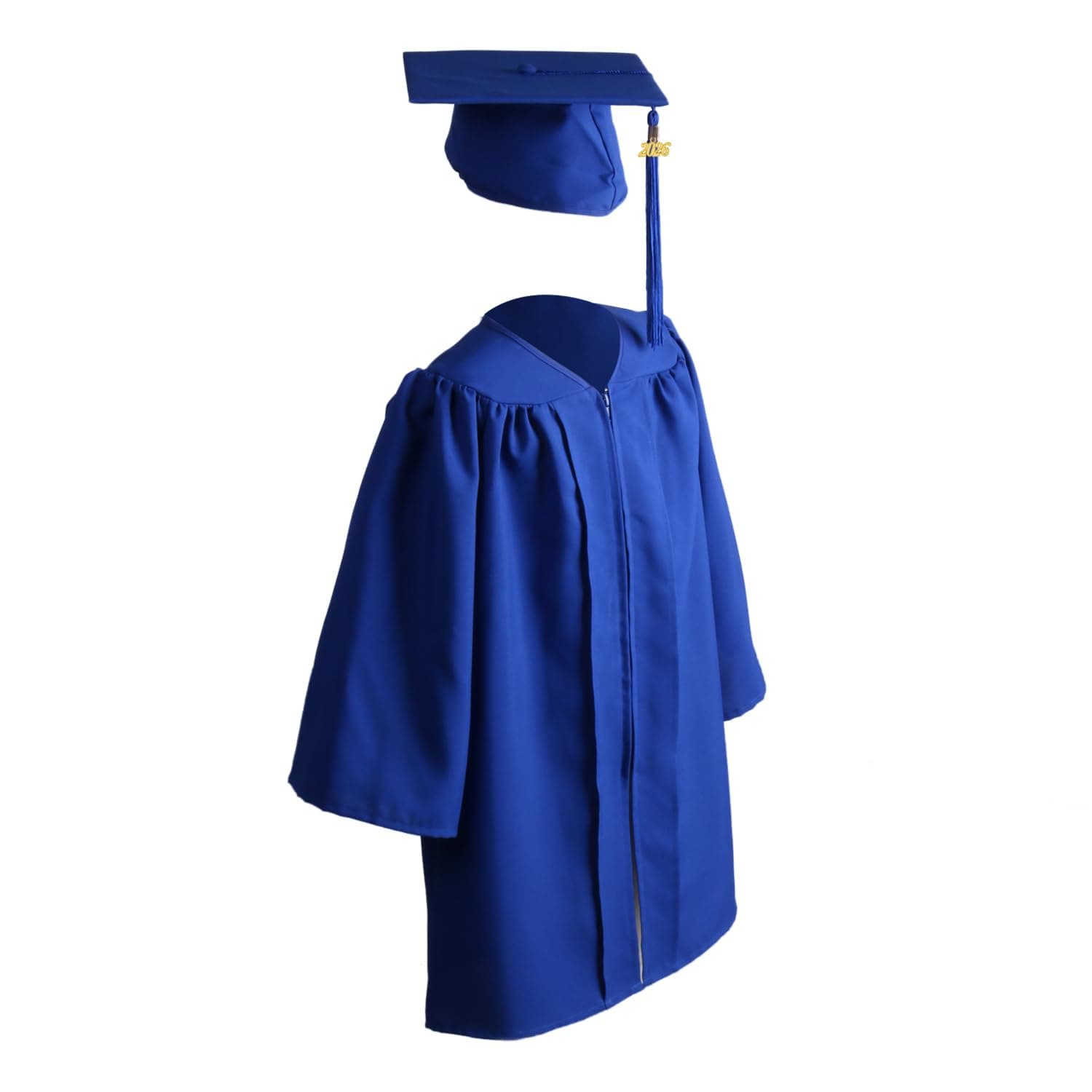 Unisex Matte Kindergarten Graduation Gown Cap Tassel Set 2026