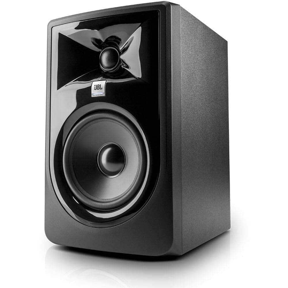 Professional 305PMkII 5-Inch 2-Way Powered, Active Monitor Speaker for Near Field Music Production, Studio Monitor, Desktop Computer, Hi-Fi Audio. Sold Individually, Black