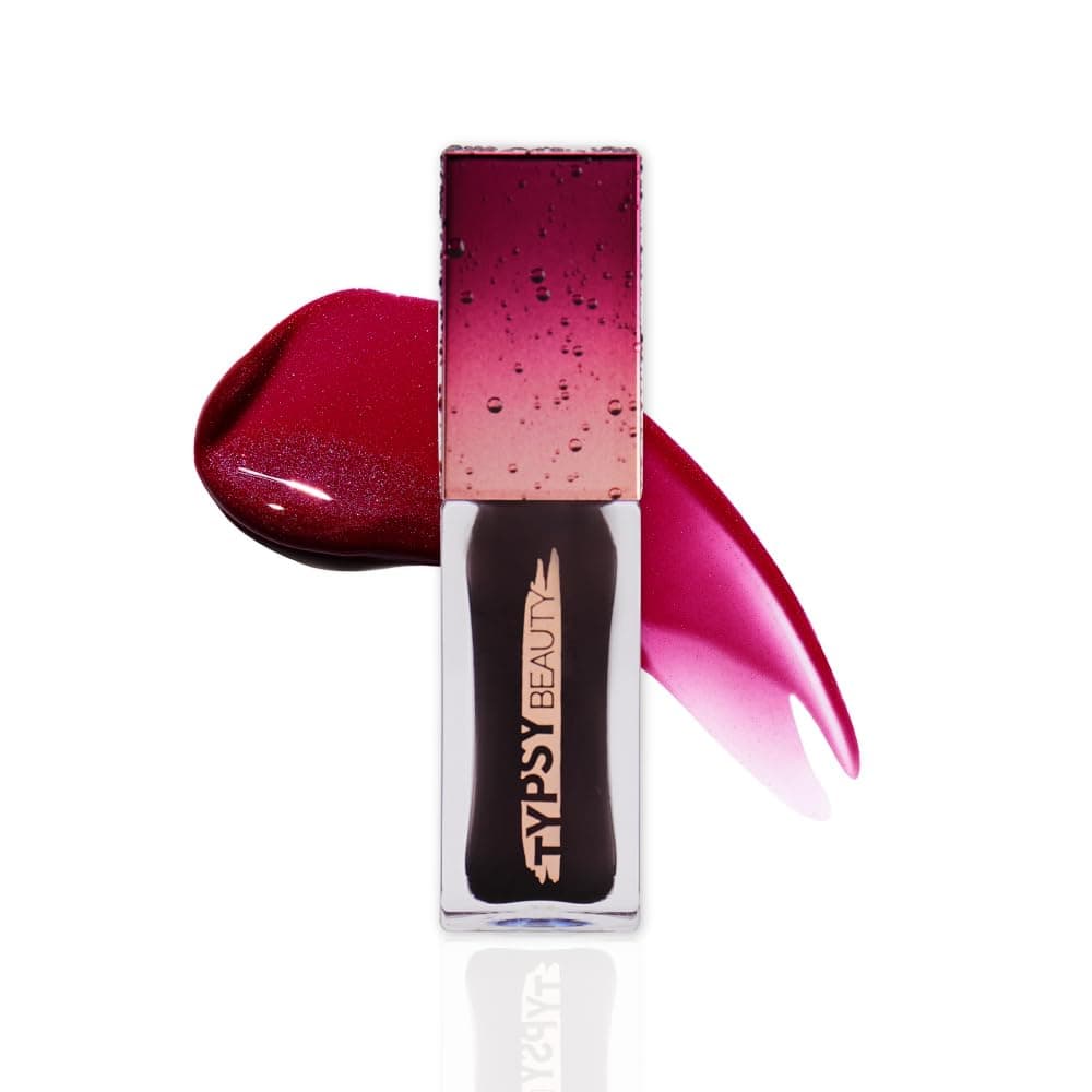 Midnight 2-In-1 Lip & Cheek Oil | Ph-Activated Custom Berry Pink, Intense Hydration With Acai Berry & Hibiscus Oil, Long Lasting Glossy Lip Tint & Blush, Formulated In Italy 6.4G