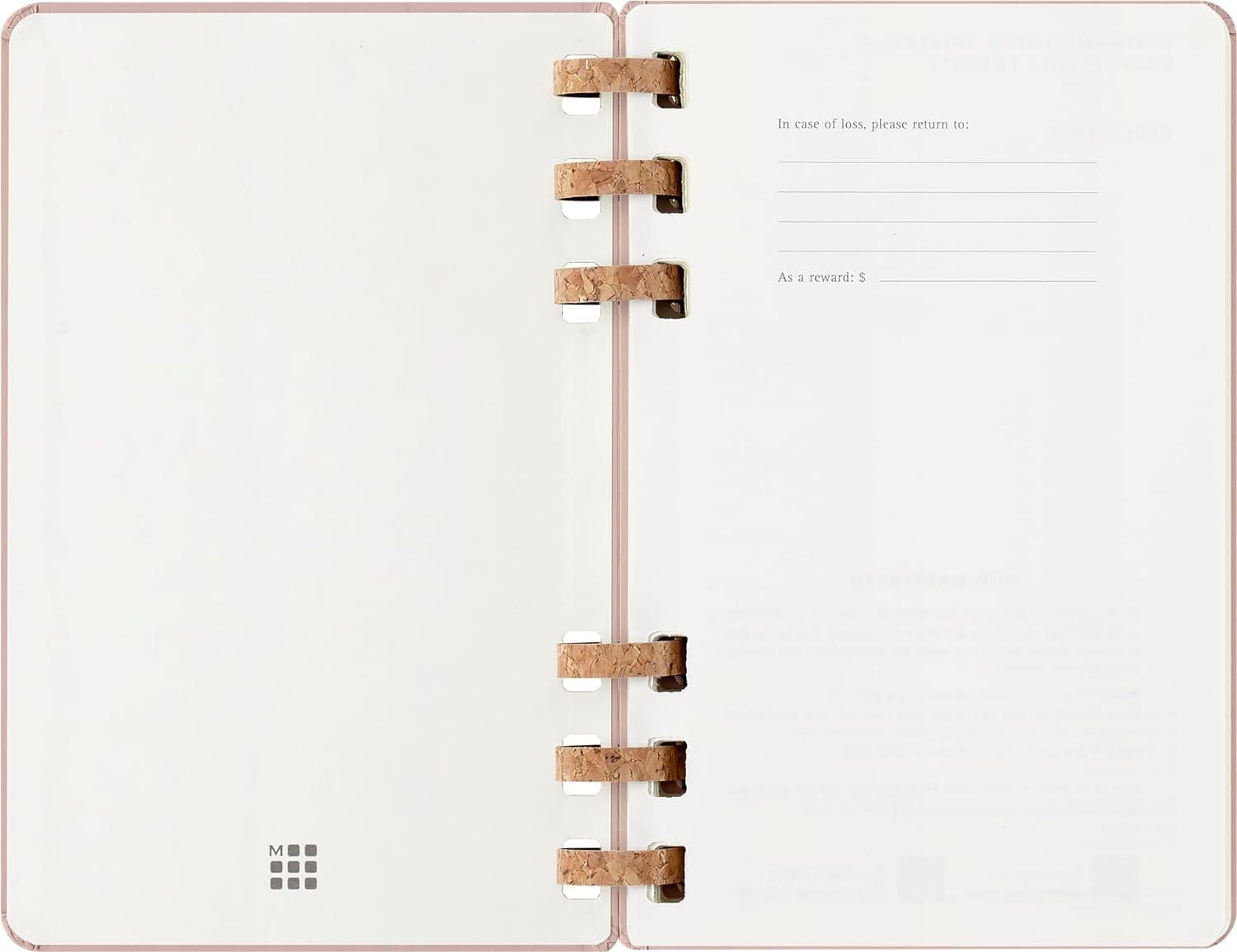 Moleskine Weekly & Monthly Planner, Spiral 12-Month 2025, Hard Cover and Elastic Closure, Crush Almond Color, Large Format 15x21 cm