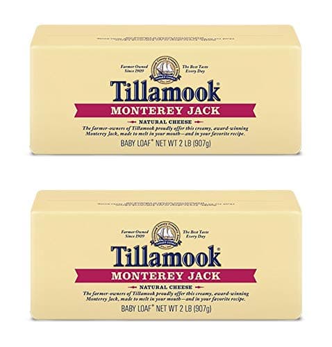 Pack of 2 Tillamook Monterey Jack Cheese 2 lb Loaves