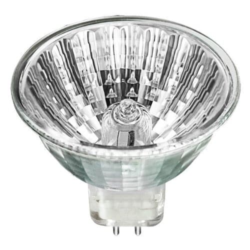 50 Watt - MR16 - 12 Volt - EXN Flood - Open Face - 5000 Life Hours - Halogen Light Bulb - EYE Lighting 73259 - JR1504