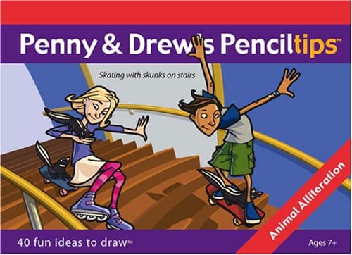 Penny & Drew's Penciltips: Animal Alliteration Paperback – January 10, 2006