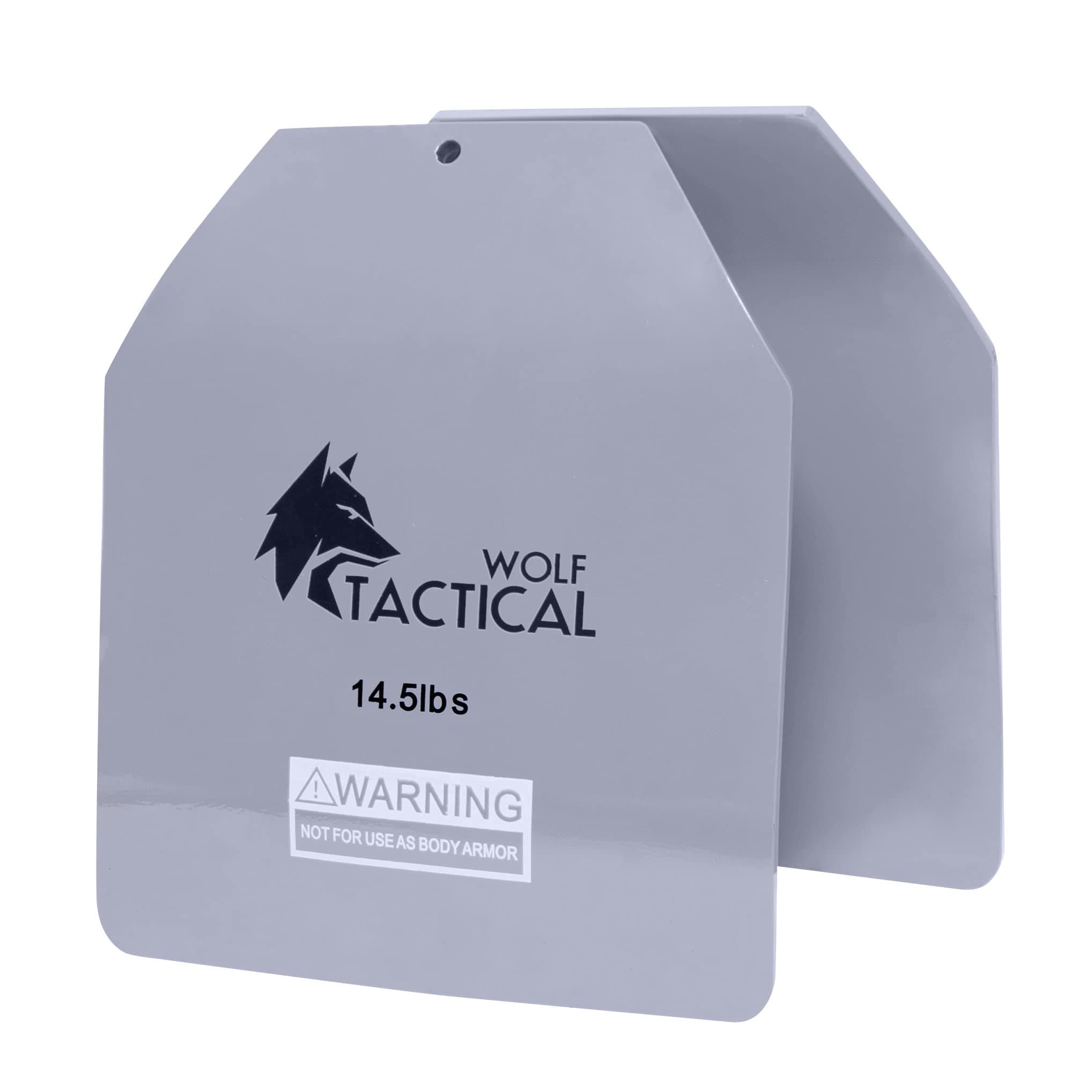 WOLF TACTICAL Curved Weight Vest Plates 5.75/8.75/14.5LB Pairs Contoured Ergonomic Fit WODs, Strength Training, Running, Heavy Workouts