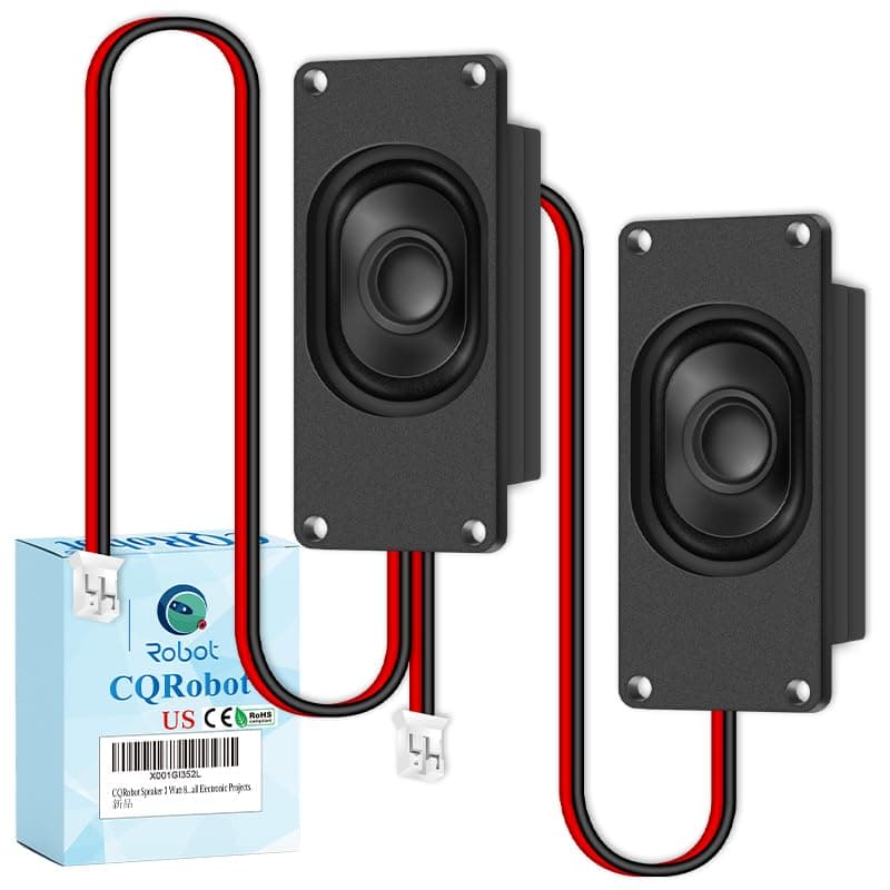CQRobot Speaker 3 Watt 8 Ohm Compatible With Arduino Motherboard, JST-PH2.0 I...
