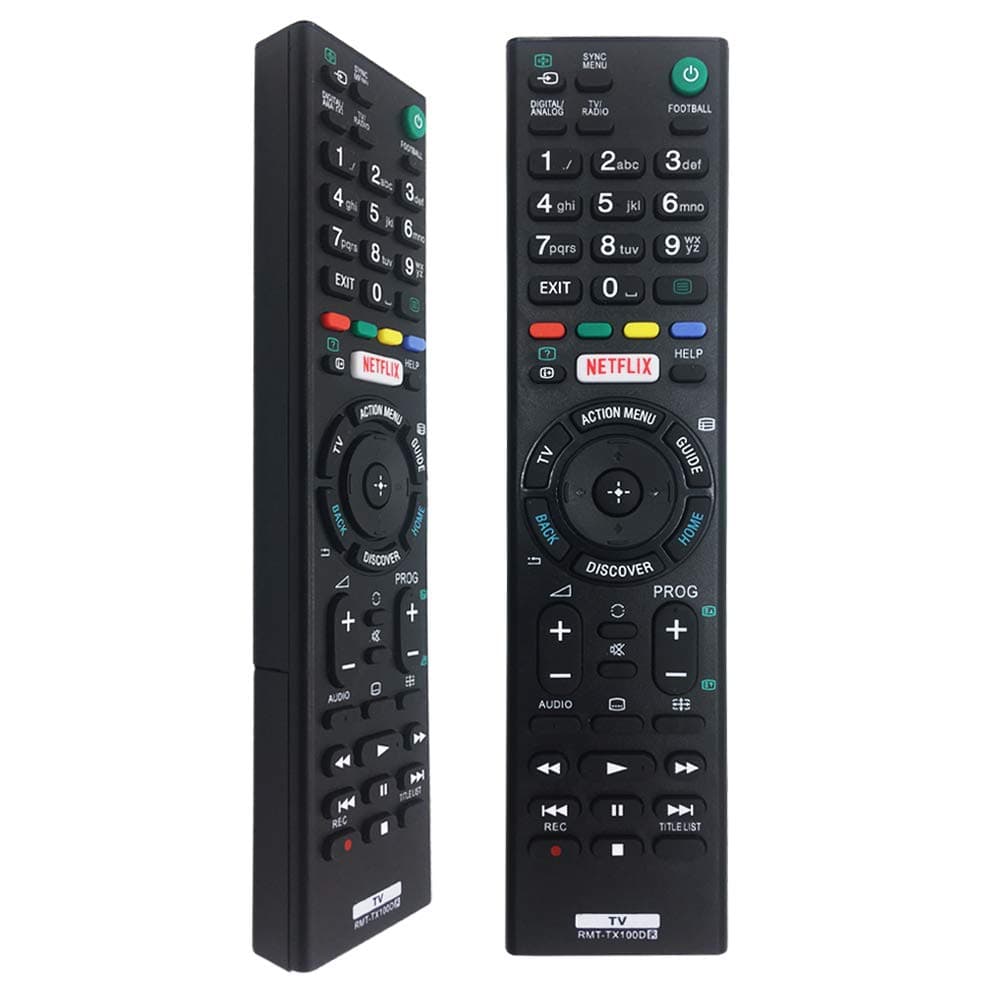 New Replacement Remote Control RMT-TX100D for Sony LCD LED Bravia TV RMT-TX100D RMT-TX101D RMT-TX102D RMT-TX102U - Control No Setup Required