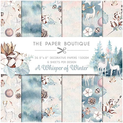 The Paper Boutique A Whisper of Winter Popper Pad 12" x 12"
