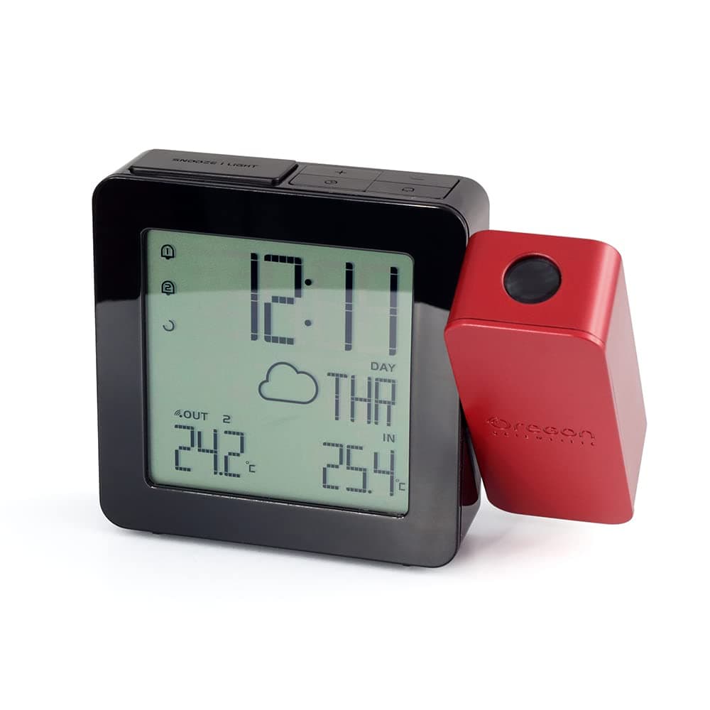 Oregon Scientific - Unisex Adult Alarm Clock BAR368P-BU