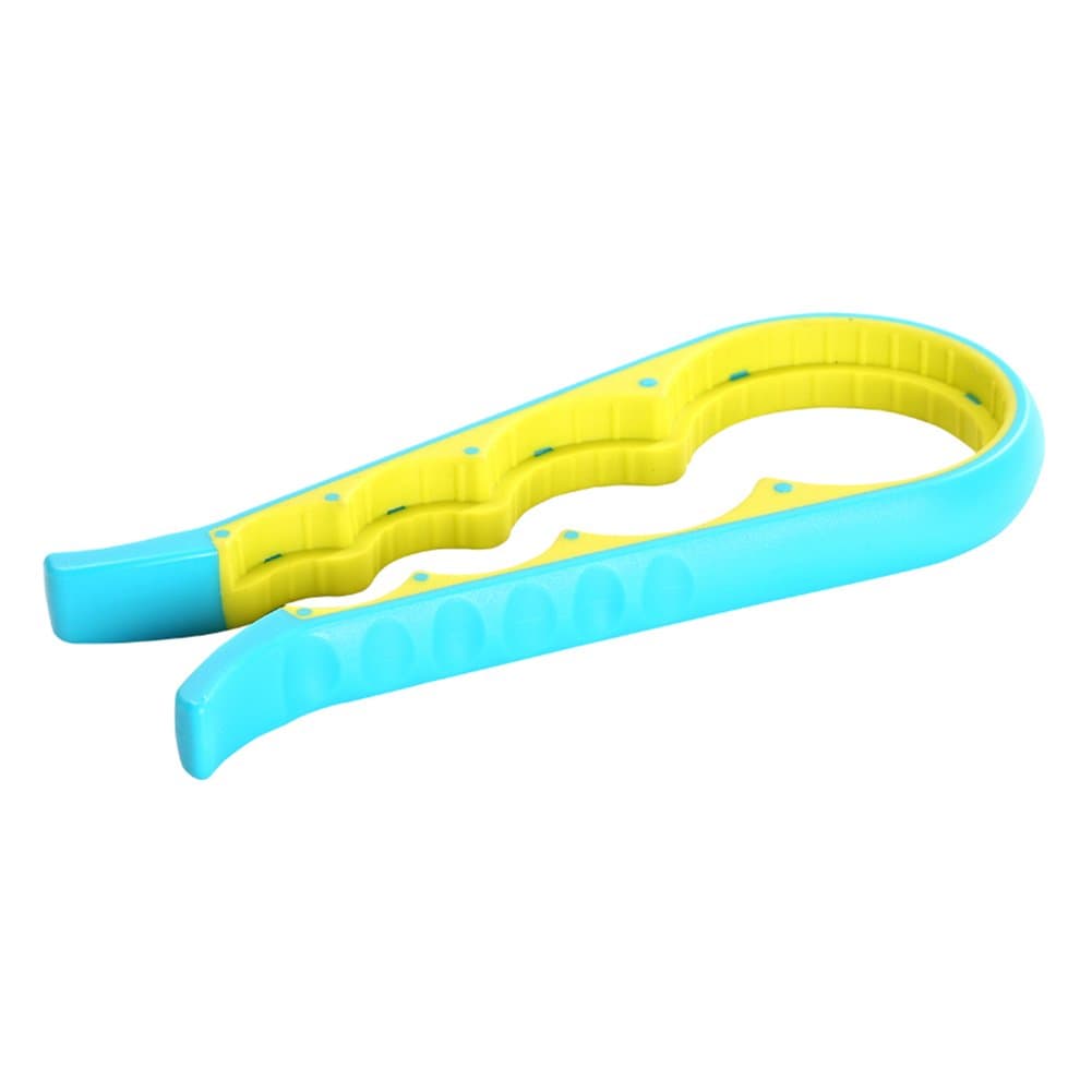 Jar Opener and Bottle Opener for Weak Hands Arthritis Elderly and Children,Non-Slip Jar Opener Grip Get Lids Off with Ease (Blue)