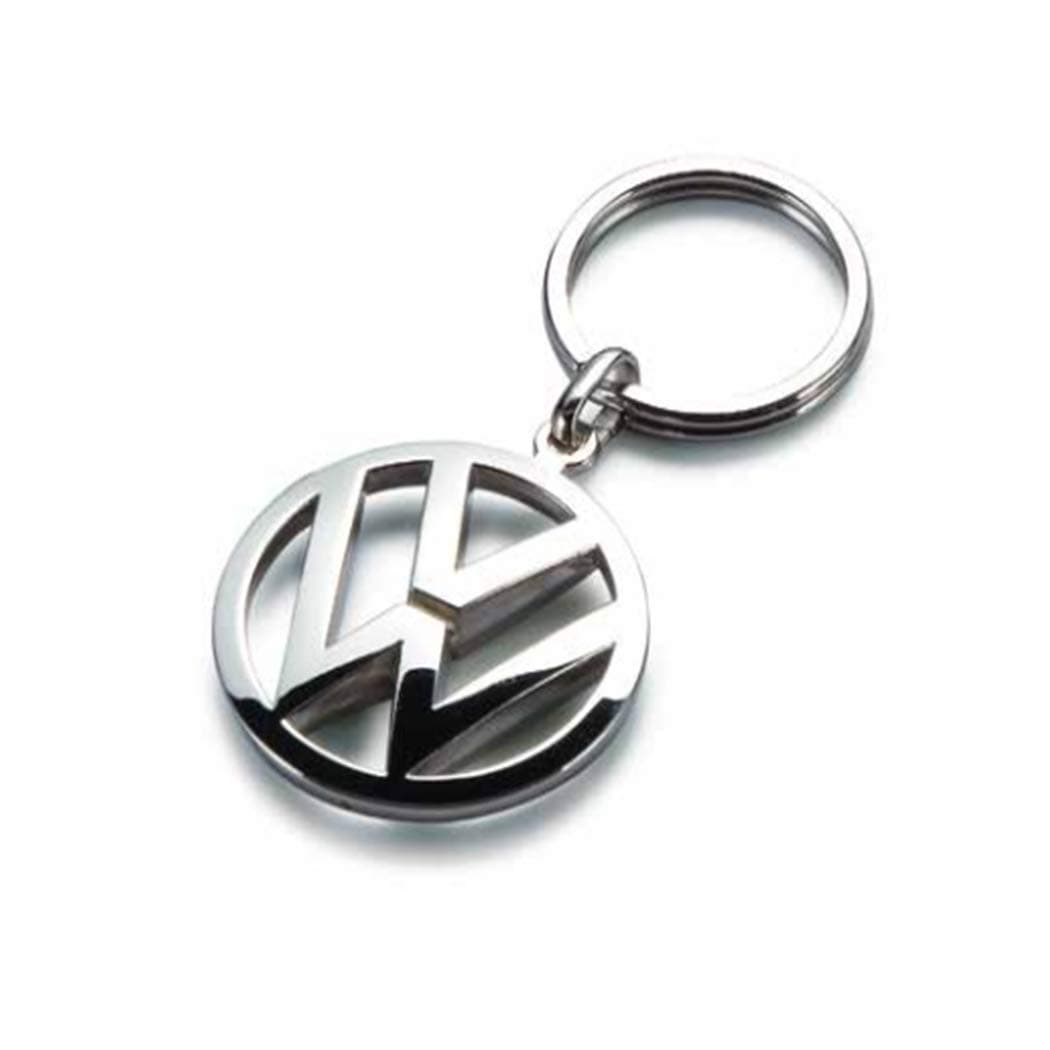 Metal Key Chain Keyring Fob Silver