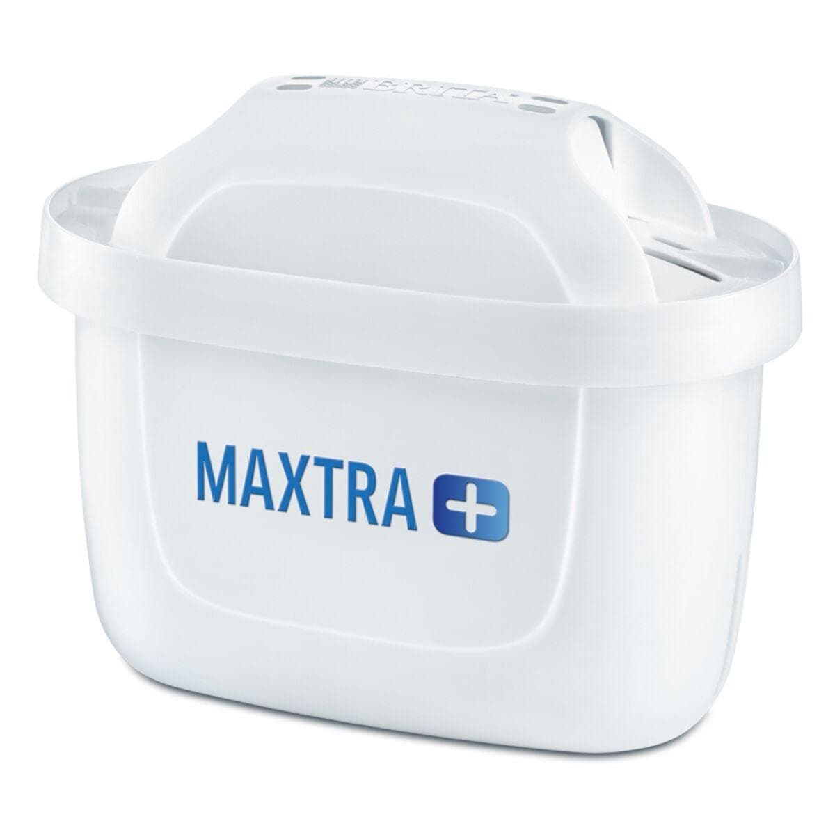 MAXTRA+ replacement water filter cartridges, compatible with all BRITA jugs -reduce chlorine, limescale and impurities for great taste - single