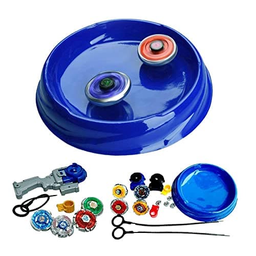 ONCEMORE New Beyyblades Set (Stadium),Metal,Pack of 11 Pcs,Multi Color
