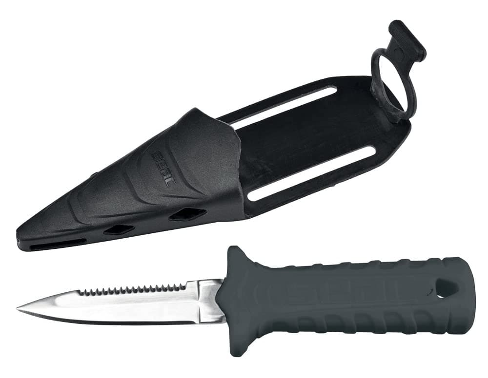 SEAC Samurai, Scuba Diving Knife with 7 cm Stainless Steel Blade