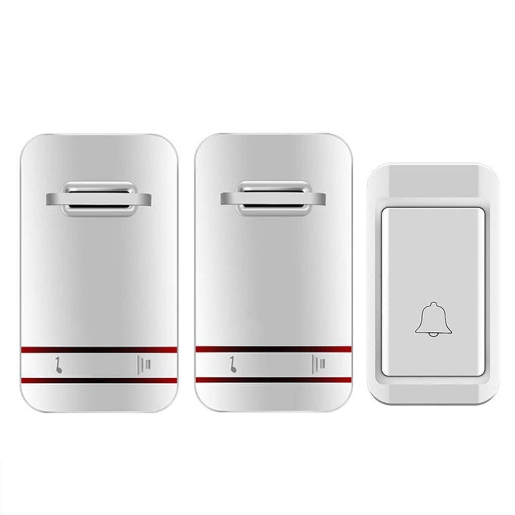 Waterproof Door Chime Wireless Doorbell Wall Plug-in Cordless Doorbell 240 Meters Range 38 Kinds of Music 3 Level Volume Adjustable Self-powered Battery Is Not Required Doorbells /Sensor Door Bell