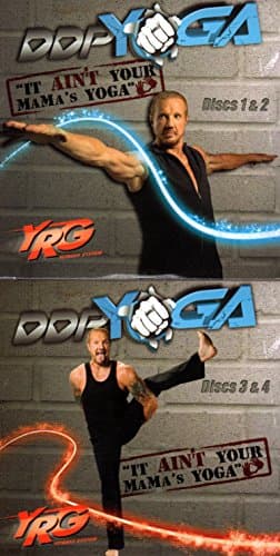 Diamond Dallas Page DDP Yoga Program Guide with Four DVD Set and Diamond Dozen Poster