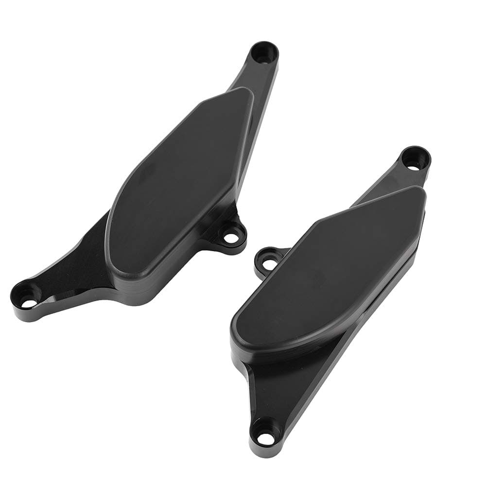 FATExpres FocusAtOne CNC Aluminum Engine Crash Guard Side Protector Frame Slider for 2009-2016 Ya.ma.ha Vmax VMX 1700 2010 2011 2012 2013 2014 2015 (Black)