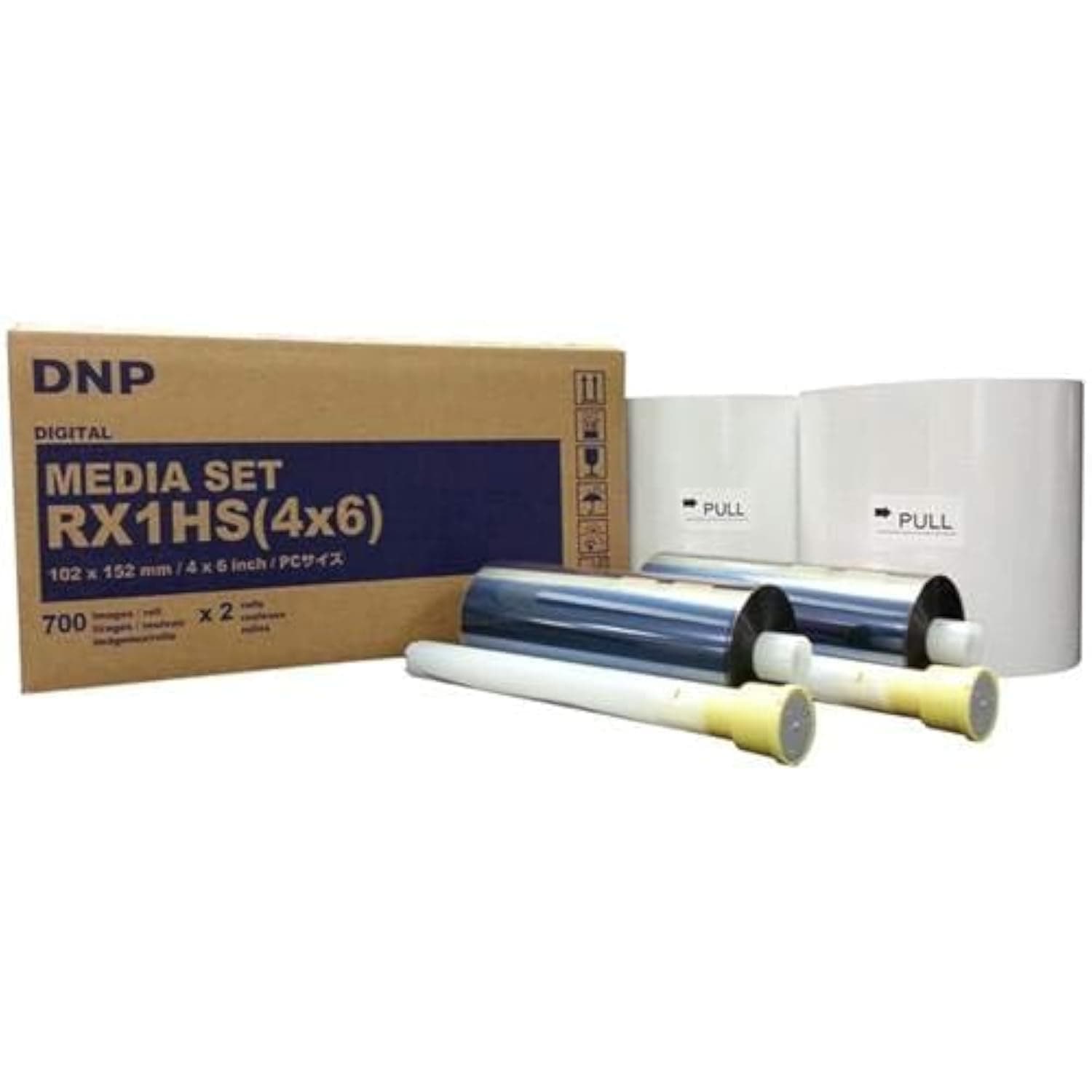 DNP Ds Rx1 Hs Printer Media Kit (4x6In)