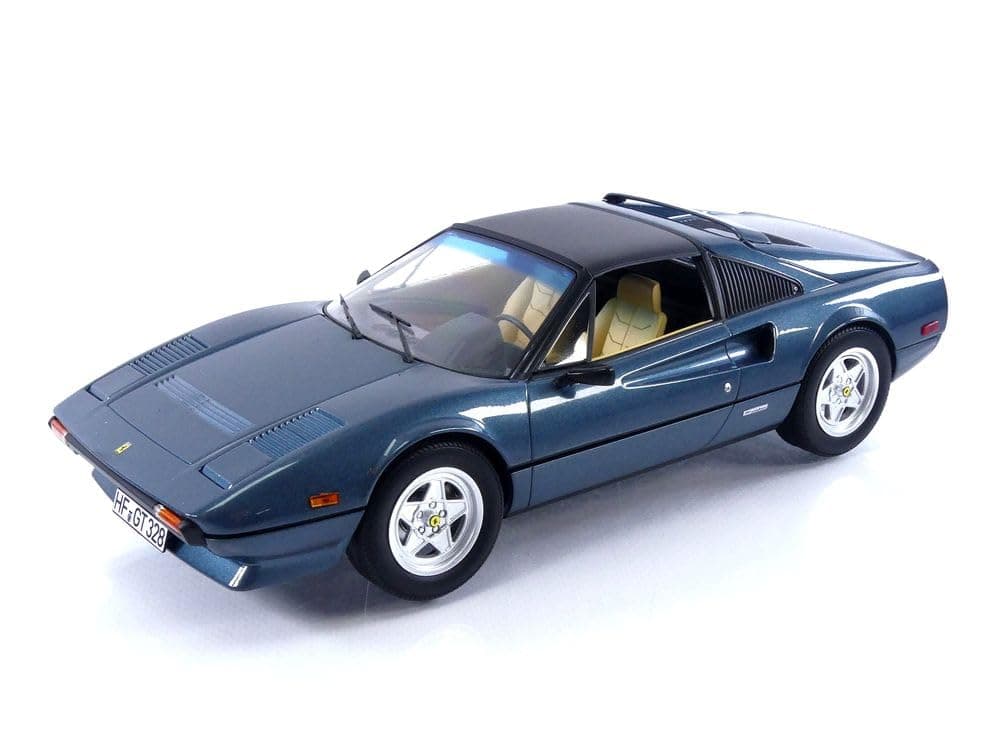 MODELLINO IN SCALA COMPATIBILE CON FERRARI 308 GTS QUATTROVALVOLE 1982 MET.BLUE MEDIO LIM.EDITION 1:18 NOREV NV187933