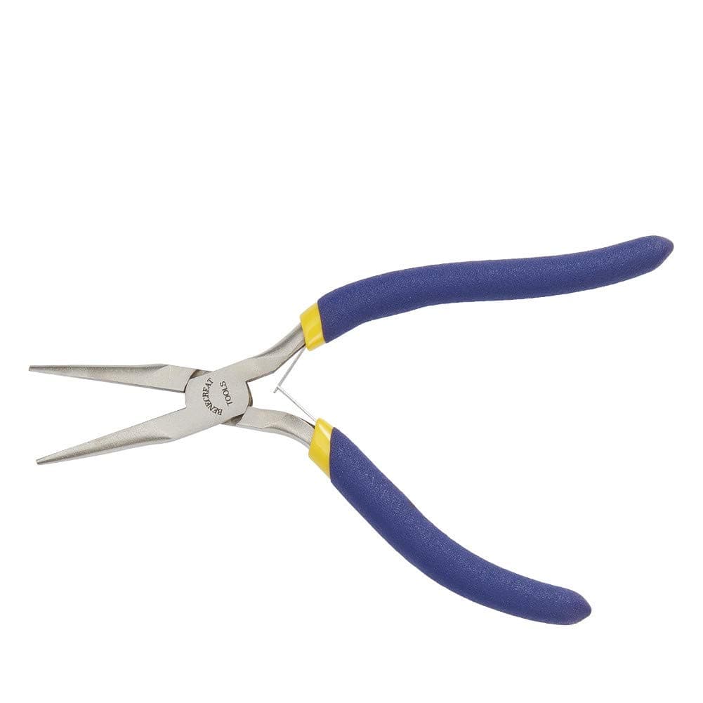 BENECREAT Precision Comfort Long Nose Pliers for Jewelry Making Precision Comfort Pliers