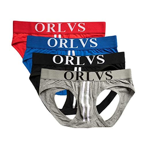 Mens Underwear, Wintialy 4 PC Men Sexy Underwear Letter Boxer Briefs Shorts Bulge Pouch Underpants