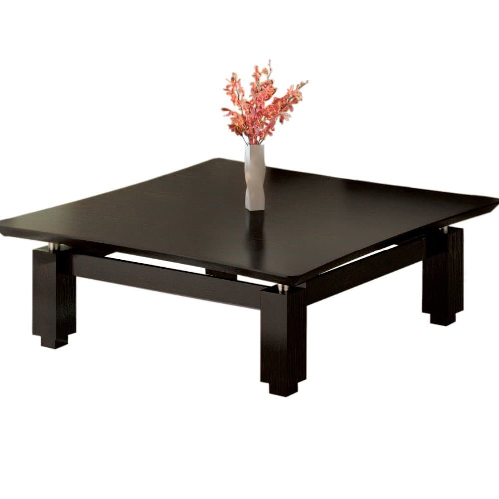 Matching Coffee Table for Modern Reception Desk, Textured Mocha