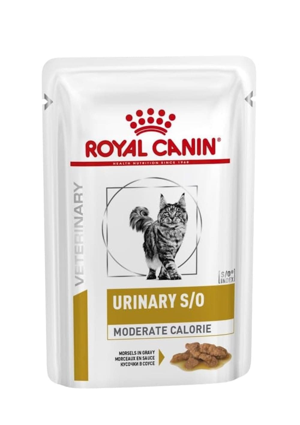 ROYAL CANIN Urinary S/O Mod. Cal. Cat Morsels Gravy - 12 x 85g