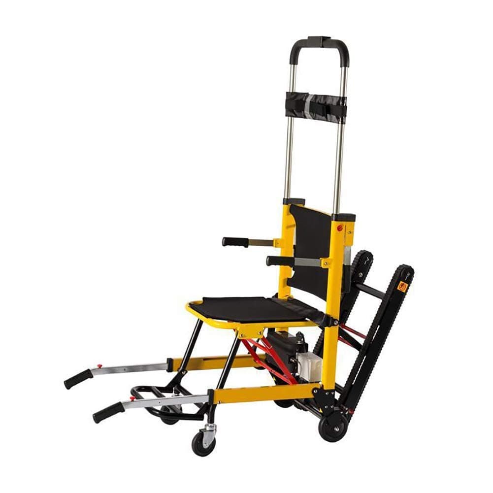 Self-Propelled Wheelchairs Light Folding Power Compact Electric Wheelchair Mobile Auxiliary Stair Climber Adjustable Armrest for The Elderly Up and Down The Stairs,Smallwheel