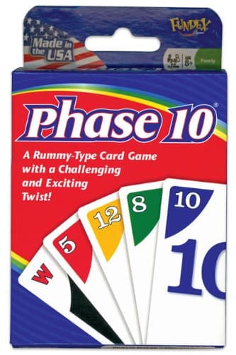 Phase 10 Card Game Cards – 23 Jun. 1999