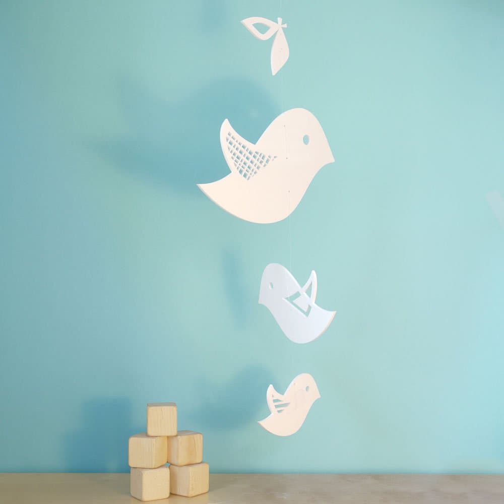 Flock of Bird Mobile