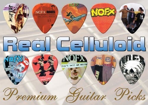 NOFX Premium Guitar Picks X 10 (A5)