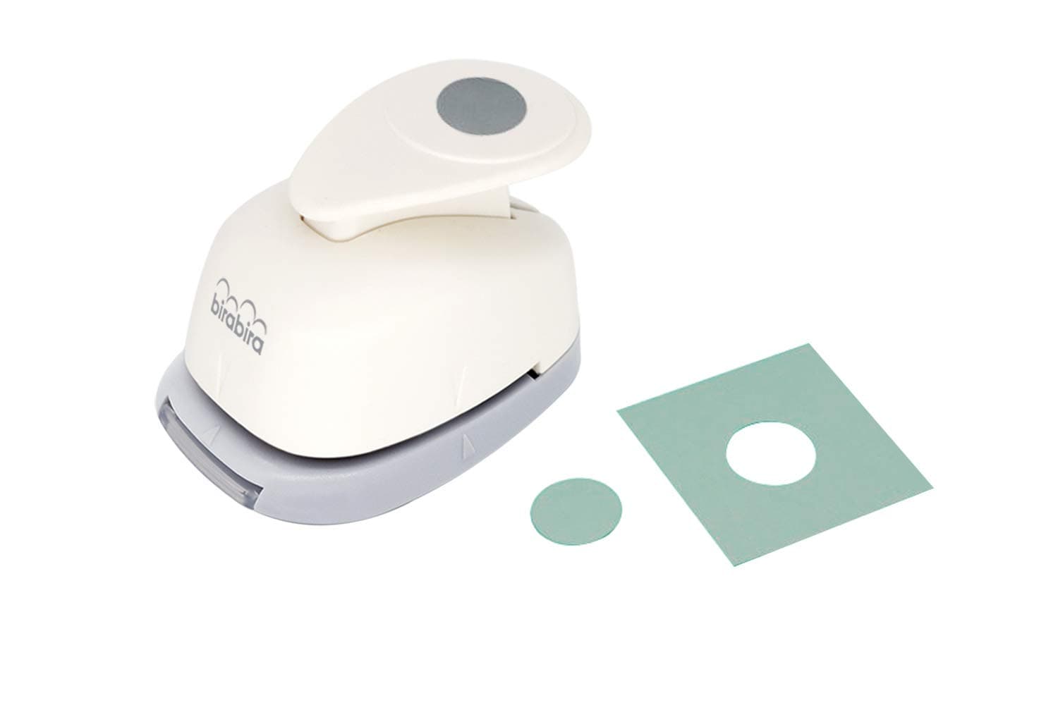 Bira 3/4 inch, 0.75 inch Lever Action Craft Punch for Paper Crafting Scrapbooking Cards Arts (3/4 inch Circle), Color may Vary