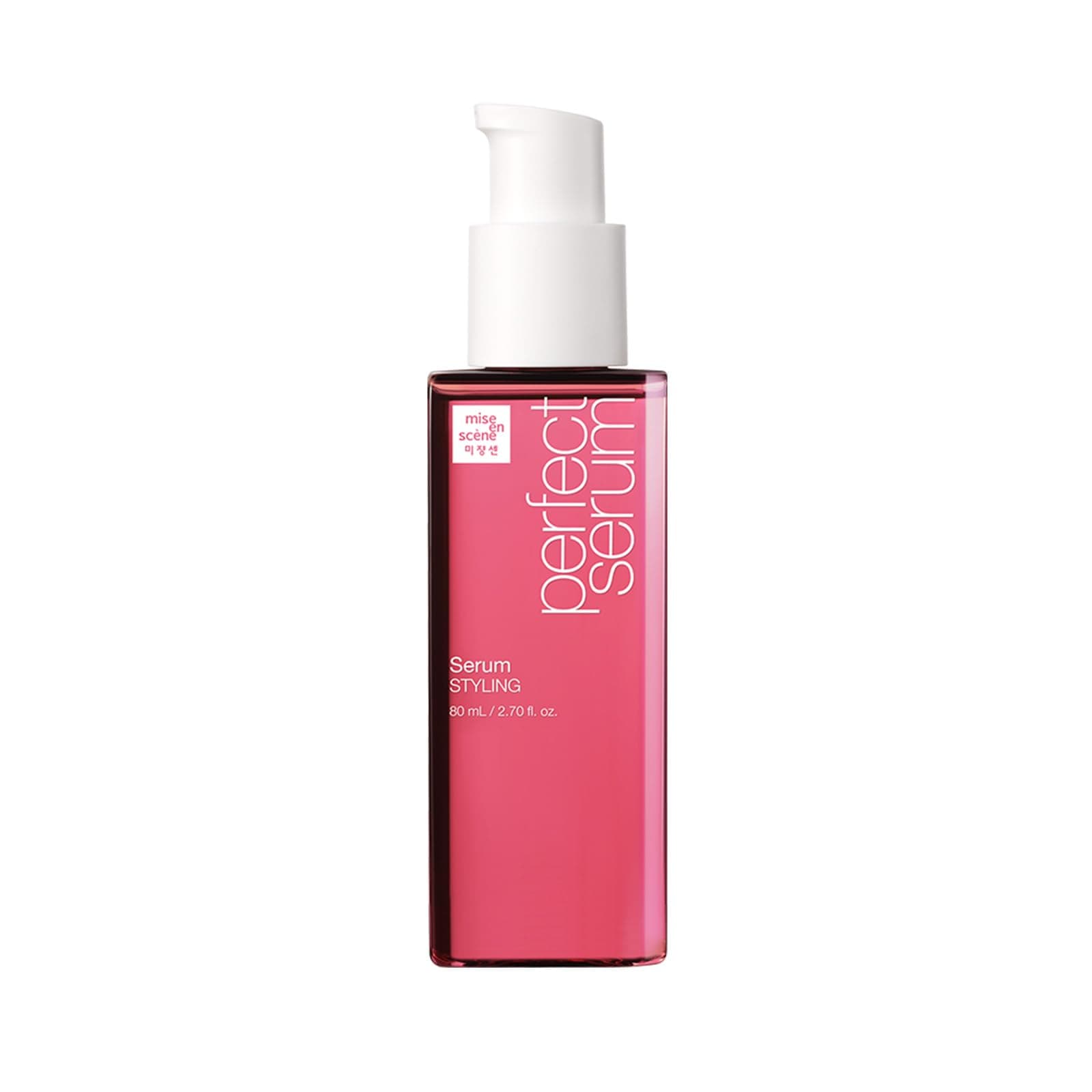 Perfect Serum Styling - Heat Damage Protection Oil for All Hair Types | Holding Bounce & Heat Protectant | Hair Essence for Long Lasting Curl | Argan Oil | Powdery Scent. 2.70 Fl. Oz.