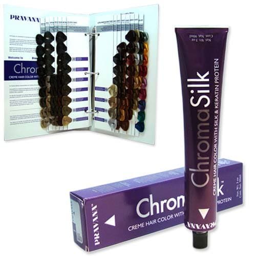 PRAVANA ChromaSilk Creme Hair Color with Silk & Keratin Protein, 905 Ultra Light Mahogany Blonde