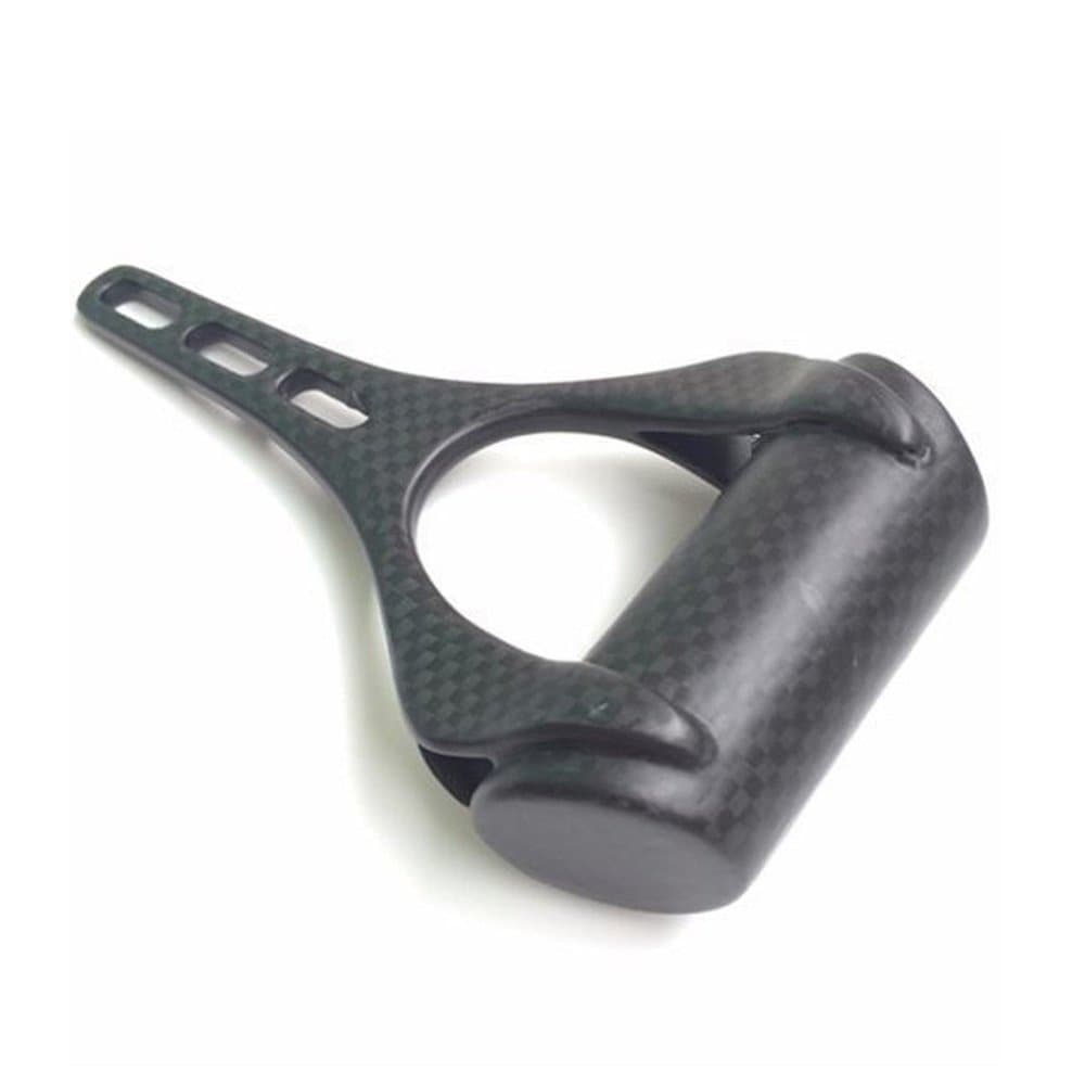 HOODASA New Carbon Bike Bicycle Computer Mount Integrated Handlebar Speedometer Holder GPS Holder (Black Matte)