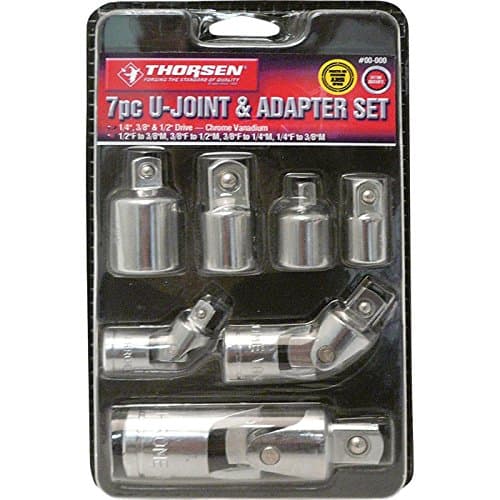 Thorsen U-Joint & Socket Adapter Set - 7-Pc., Model# 20-210