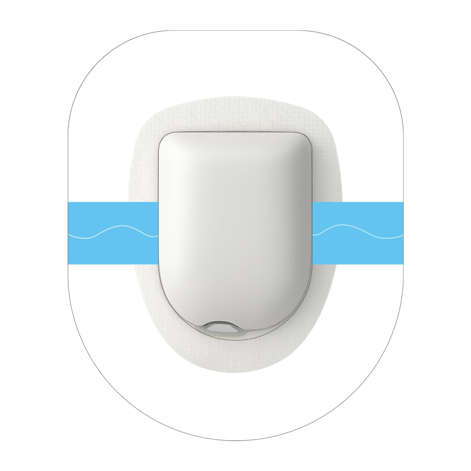 HONYOU 60Pack Omnipod 5 Overpatches Waterproof & Sweatproof, Pod Pals Omni Pod 5 Adhesive Overlay Hypoallergenic & Latex Free Omnipod 5 Adhesive Patches, Transparent