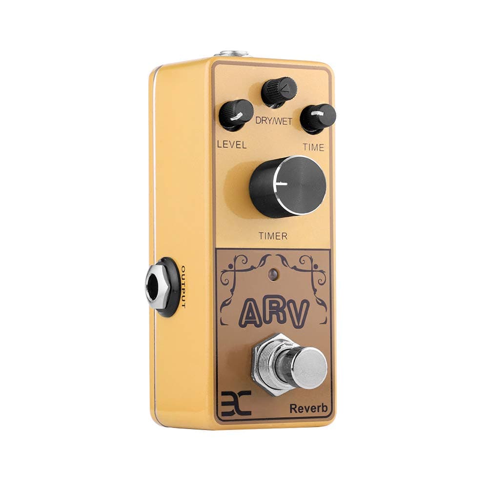 EX Acoustic Guitar Mini Reverb Pedal Features of Reverb Effects Polishing Acoustic Guitar Sound With A Maximum Of Sound Dynamic