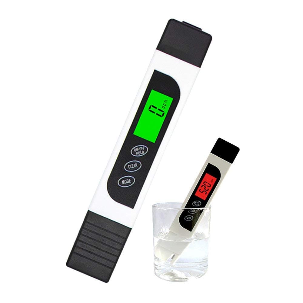 Efanty Digital Water Tester LCD Digital 3-in-1 TDS Meter, 0-9990 ppm Measurement Range, 1 ppm Resolution, 2% Readout Accuracy, for Household Drinking Water, Hydroponics, Aquariums, Swimming Pools