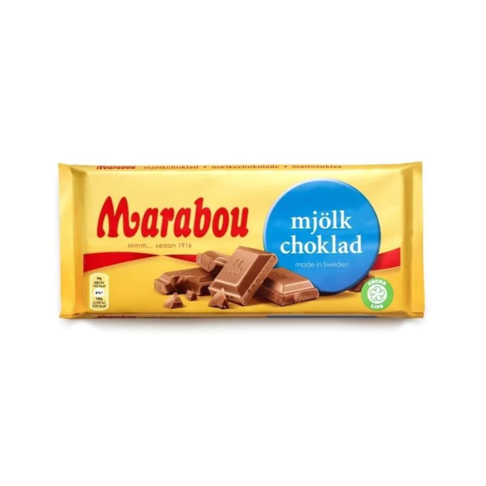 Marabou Mjolkchoklad - Milk Chocolate 200g