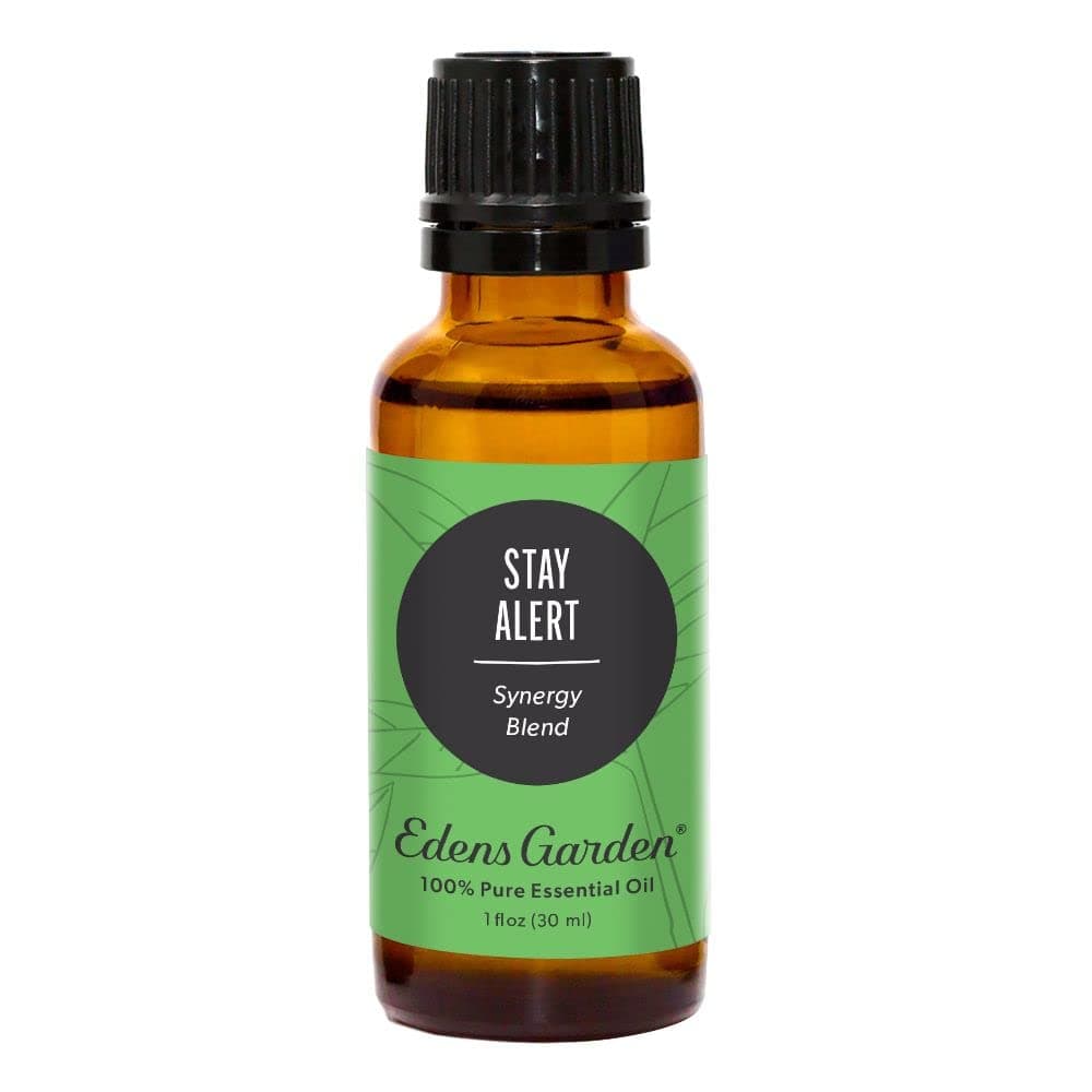 Edens Garden Stay Alert 10 ml Synergy Blend 100% Pure Undiluted Therapeutic Grade GC/MS Certified Essential Oil