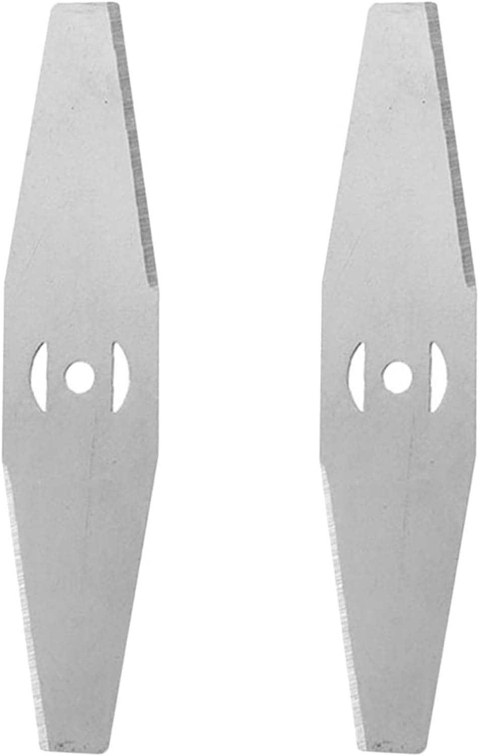 Saw/Platic Blade Steel Metal Head| Heavy Duty Blade for Grass Cutter | Diamond Cutting Teeth to Cut Grass, Weeds (METAL BLADES (2 PCS))
