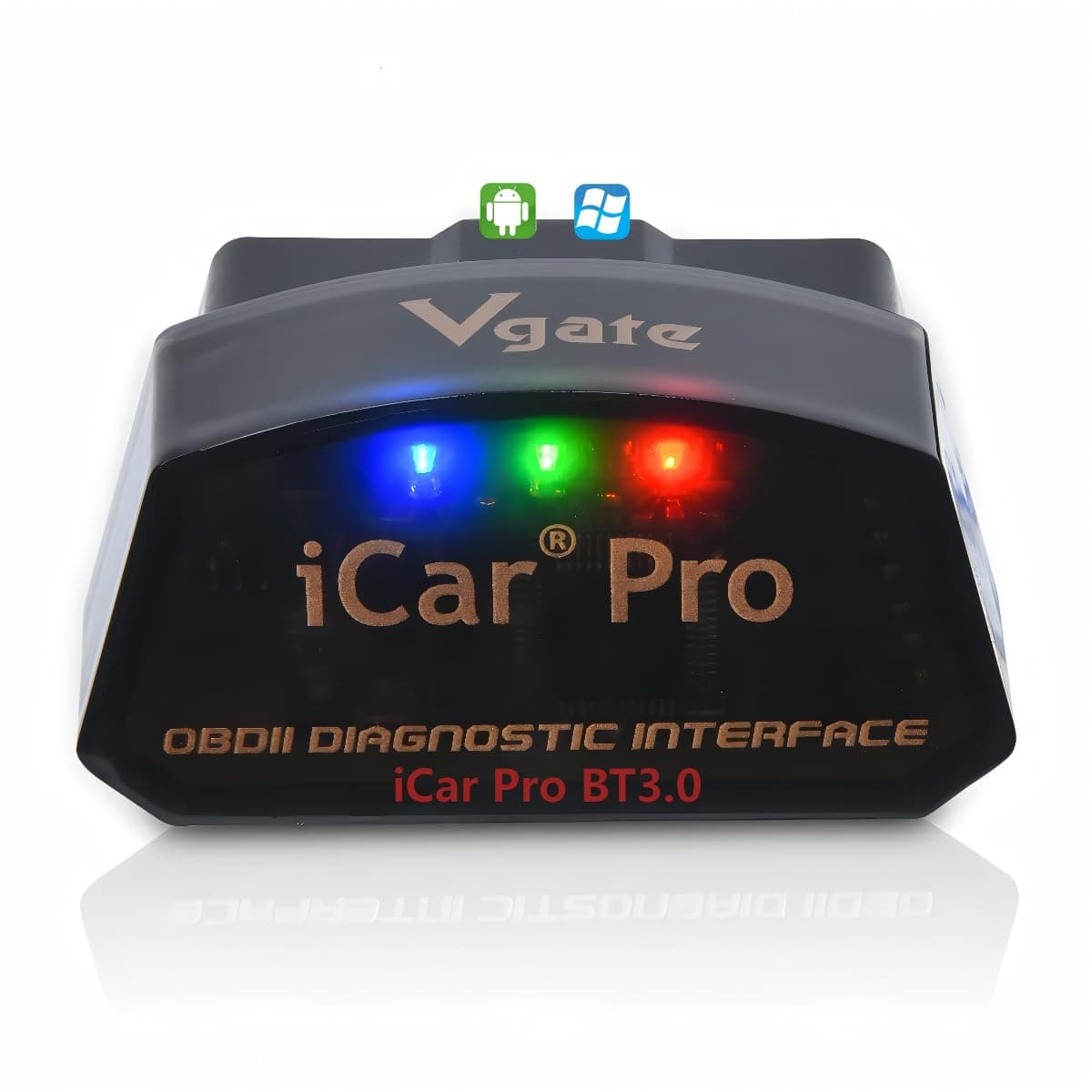 iCar Pro Bluetooth 3.0 OBD2 Code Reader OBDII Scanner Scan Tool Car Fault Check Engine Light for Torque Android(not iOS)