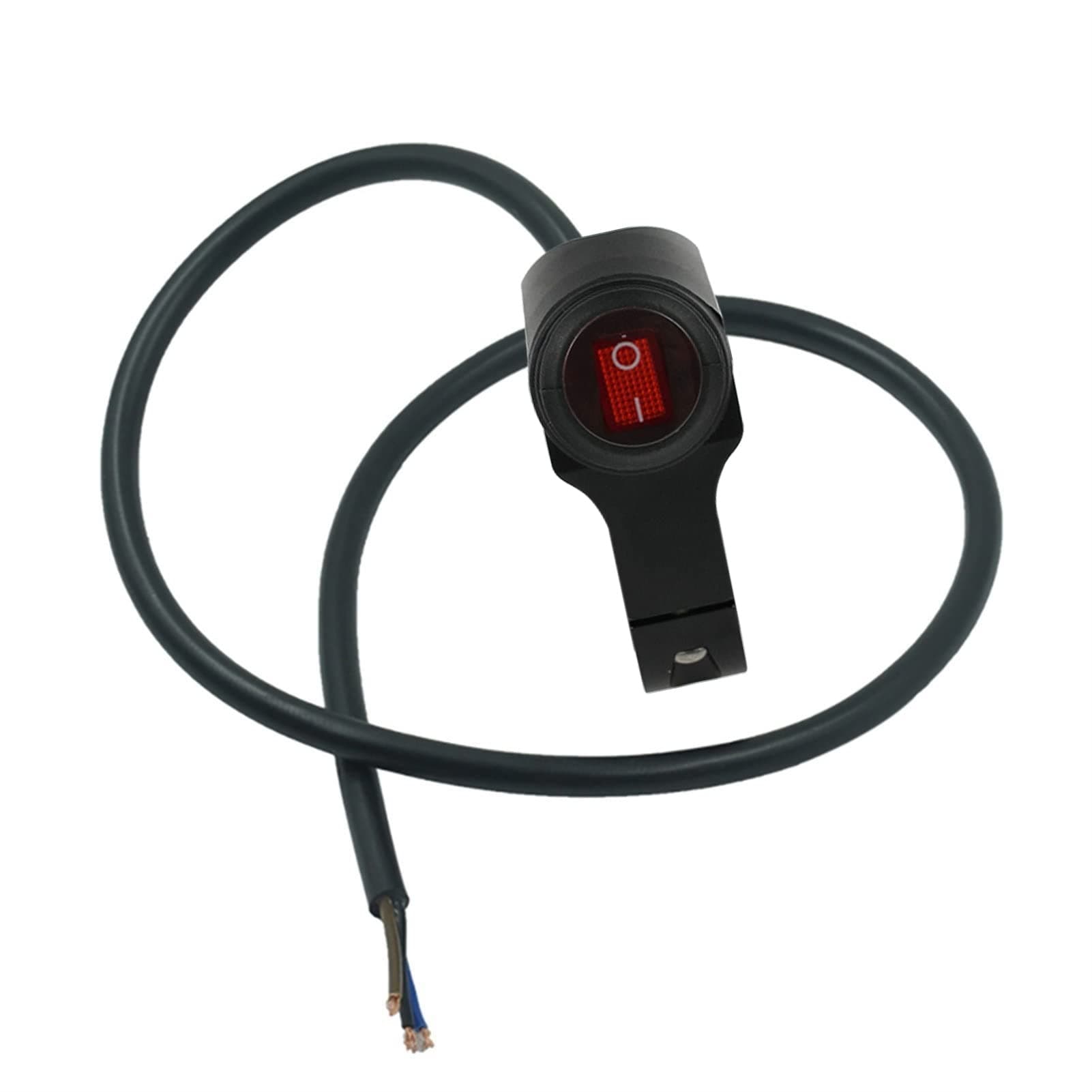 7/8" 22mm Motorcycle Switch Handlebar for Headlight Spotlight Fog Light ON Off Switch Waterproof Aluminum Alloy