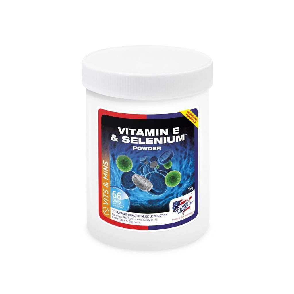 Equine America Vitamin E & Selenium Powder Solution