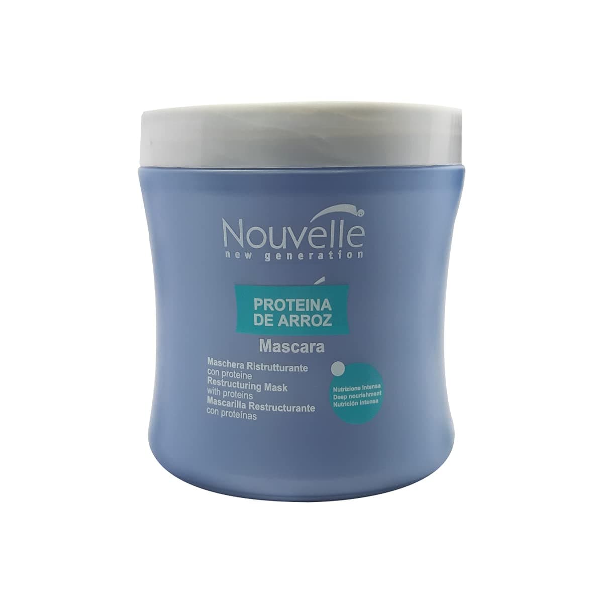 Nouvelle Proteina de Arroz | Restructuring Mask With Proteins Deep Nourishment Mascarilla Reestructurante 16.9oz-500ml