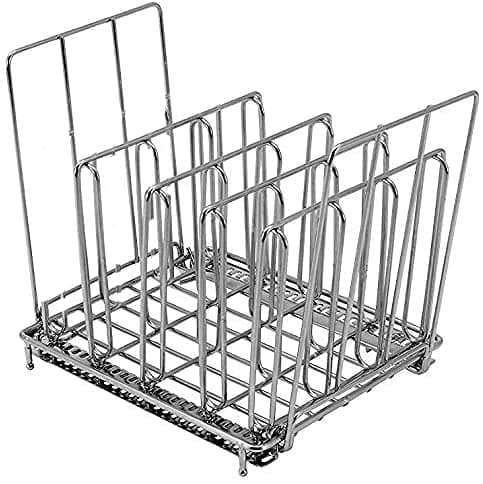 Stainless Steel Sous Vide Rack with Adjustable No-Float Top Bar for Most Containers